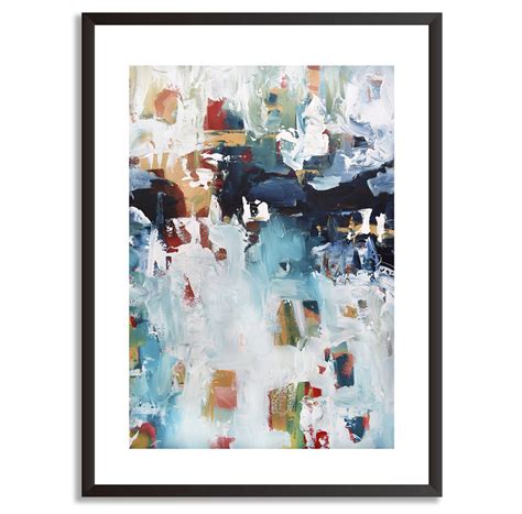 large modern art prints framed prints by abstract house | notonthehighstreet.com