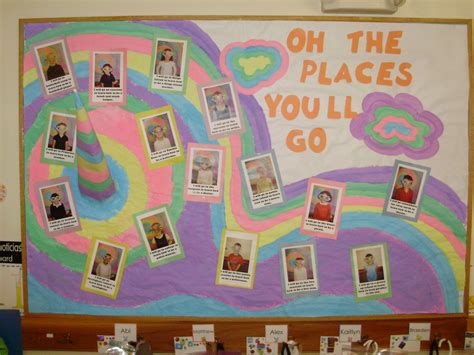 Graduation: Oh the Places You'll Go | Bulletin Boards ... | Preschool ...