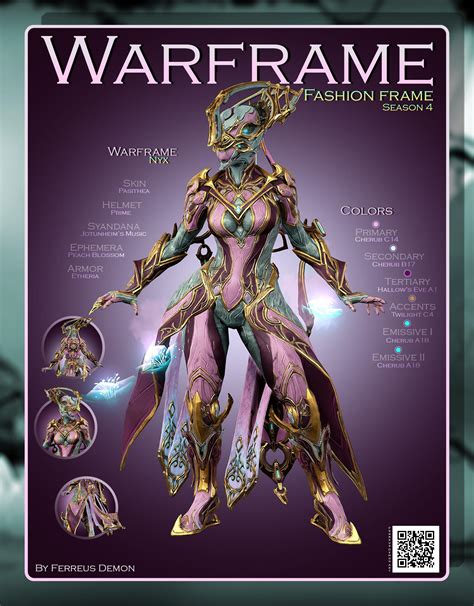 Nyx [fashion frame] : r/WarframeRunway