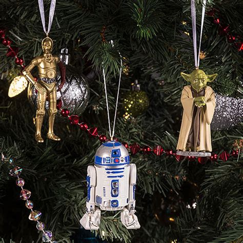 Star Wars Christmas tree decorations at ThinkGeek