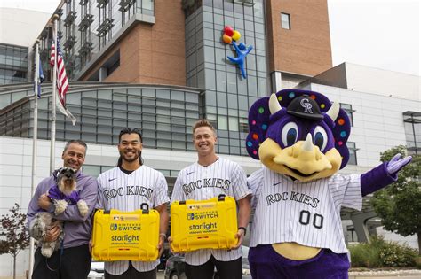 Children's Hospital Colorado on Twitter: "A visit from the @Rockies always brings smiles to our ...