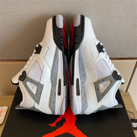 Jordan 4 White Cement – heychill35