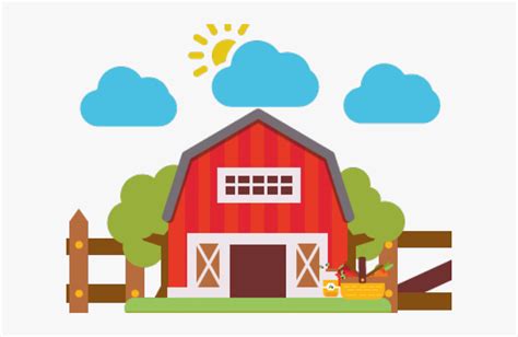 Transparent Barn Clipart Png - Transparent Farm Clip Art, Png Download , Transparent Png Image ...