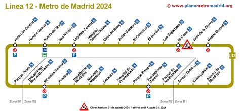 Linea 12 Mapa Metro