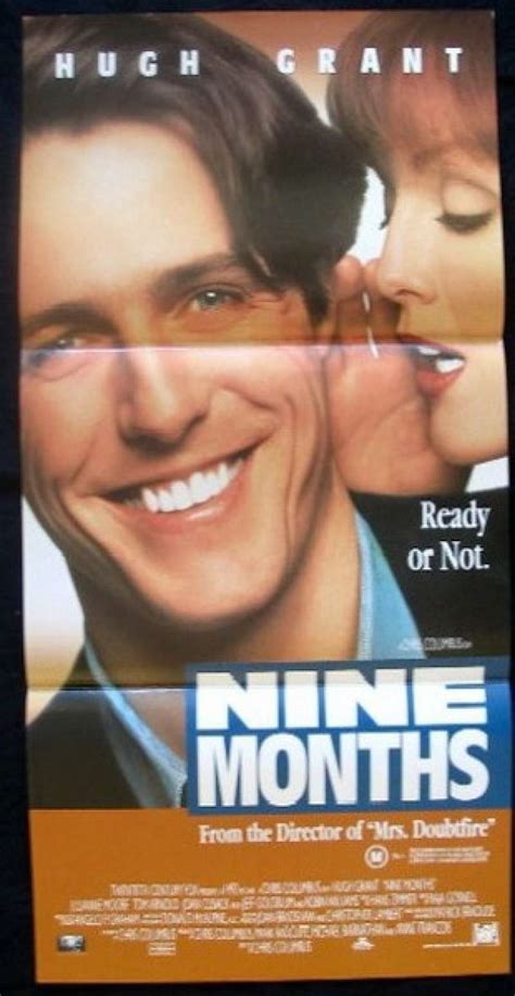 All About Movies - Nine Months Daybill Movie poster