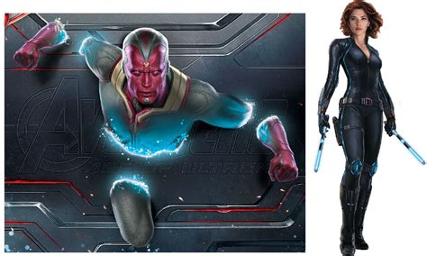 Vision and Ultron promo art and background revealed for Avengers: Age ...