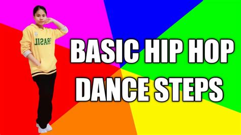 HIP HOP DANCE STEPS EASY AND BASIC ONLY | MADEL'S STUDIO - YouTube