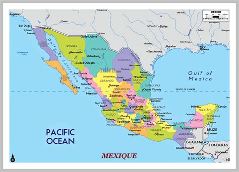 espacoluzdiamantina: 25 Elegant Carte Du Monde Mexico