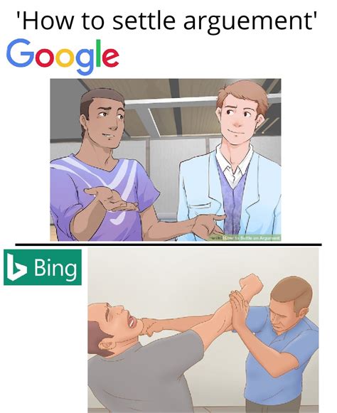 Bing and Google Meme : r/memes