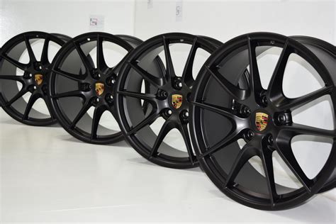 20” PORSCHE 991 911 20 CARRERA S WHEELS Rims FACTORY OEM Original Satin ...