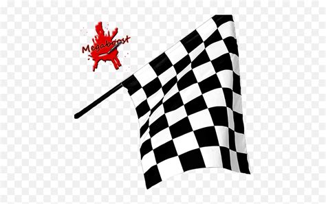 Chequered Flag - Flagpole Emoji,Racing Flag Emoji - Free Emoji PNG Images - EmojiSky.com