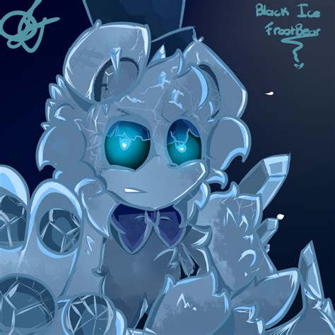 fnaf ar black ice frostbear fanart | Fnaf, Fnaf funny, Fan art