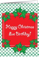 Birthday on Christmas Eve Cards from Greeting Card Universe