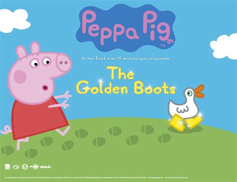 NickALive!: Nick Jr. UK To Premiere "Peppa Pig: The Golden Boots" On Friday 10th April 2015