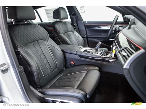 Black Interior 2016 BMW 7 Series 750i xDrive Sedan Photo #108908582 | GTCarLot.com