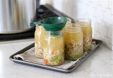 Homemade Chicken Soup Pressure Canning Recipe for easy meal prep – CanningCrafts