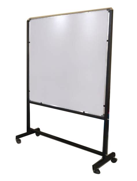 Black Or White Metal Whiteboard With Movable Stand, Number of Items ...