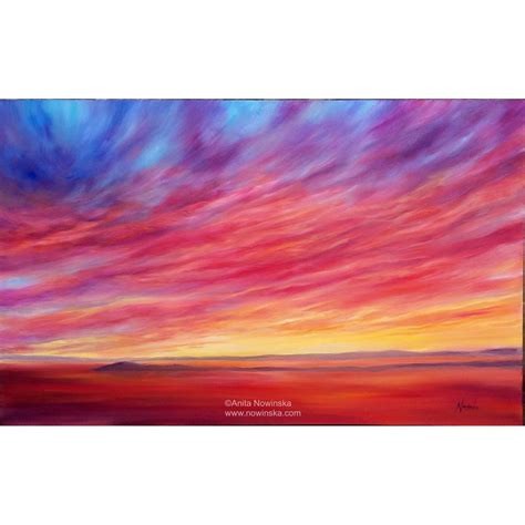 Pink Sunset Painting at PaintingValley.com | Explore collection of Pink ...