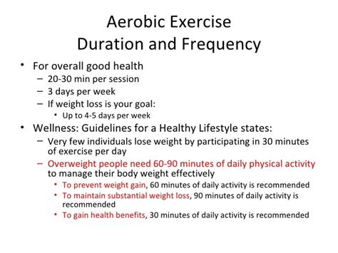 Aerobic Exercise: Type, Duration, Frequency, Intensity