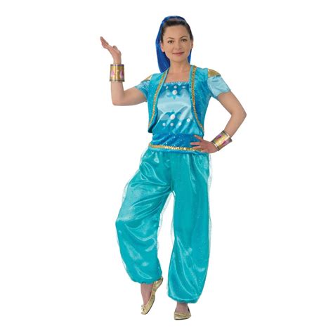 Halloween Shimmer & Shine - Shine Deluxe Adult Costume - Walmart.com ...