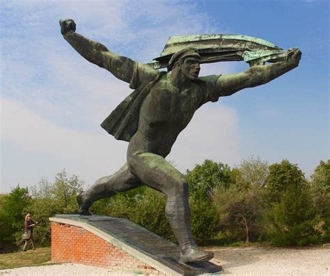 Communist statues at Memento park in Budapest