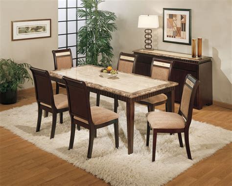 Beautiful Granite Dining Table Set – HomesFeed