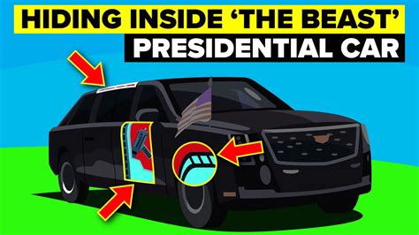 Secret Features of The Beast (President's Car) - YouTube