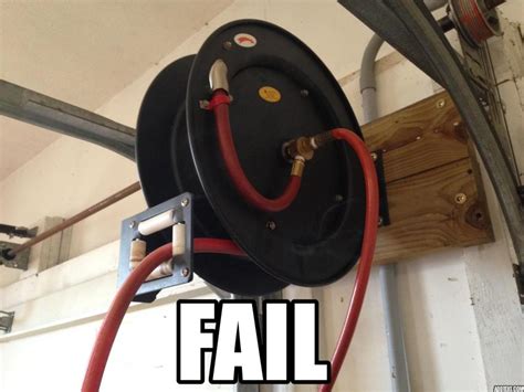 Harbor Freight Air Hose Reel: FAIL - Tools In Action - Power Tool Reviews