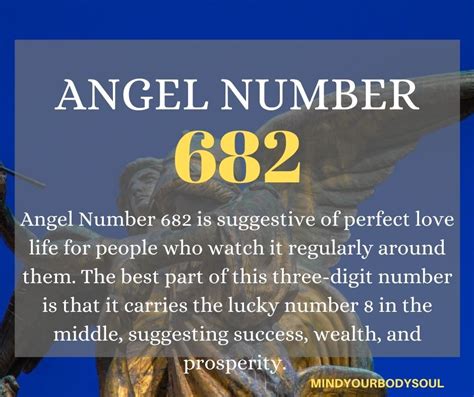 Angel Number 682 – Meaning And Symbolism - Mind Your Body Soul