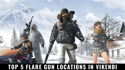 Battlegrounds Mobile India: Top 5 flare gun locations in Vikendi map BGMI