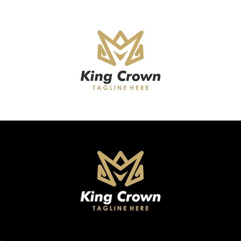 Premium Vector | Elegant crown logo icon vector isolated