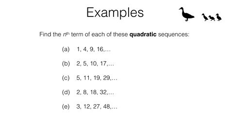 A25b – Finding the nth term of a quadratic sequence – BossMaths.com