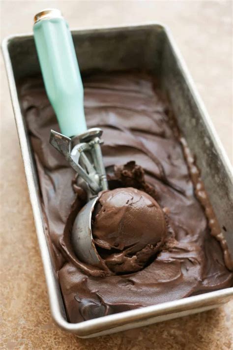 Chocolate Orange Ice Cream - Barefeet in the Kitchen