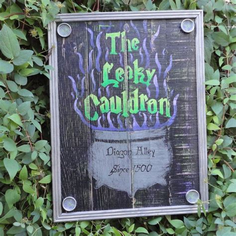 The Leaky Cauldron Pub Sign - Made to Order | Pub signs, Leaky cauldron ...