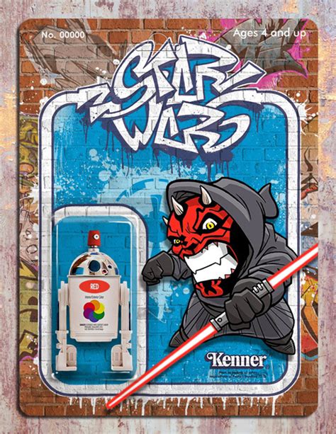 Star Wars Characters Revamped To Cool Street Art Graffiti | Naldz Graphics