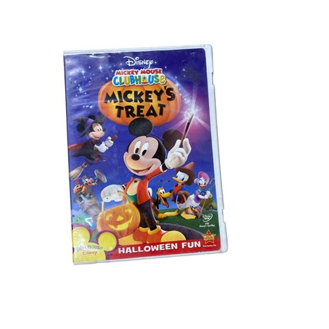 Mickey Mouse Clubhouse Mickey's Treat Halloween Fun DVD - Etsy