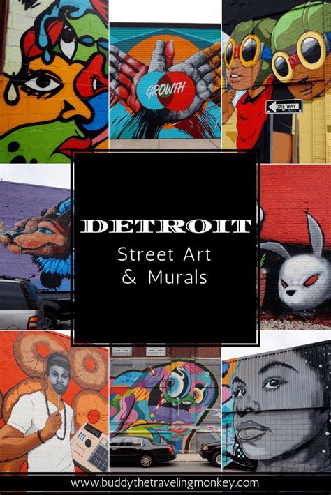 Detroit Street Art And Murals | Detroit art, Street art, Best street art