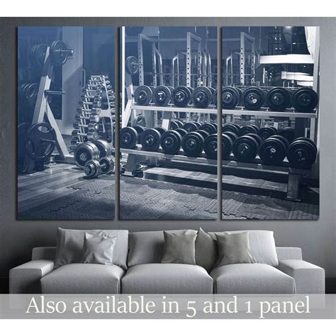 Gym Wall Art №199 Ready to Hang Canvas Print – Zellart Canvas Prints