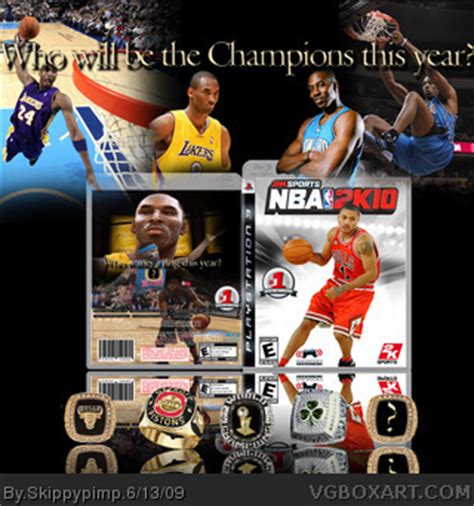 NBA 2K10 PlayStation 3 Box Art Cover by Skippypimp