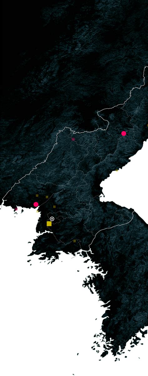 A satellite view of North Korea's nuclear sites