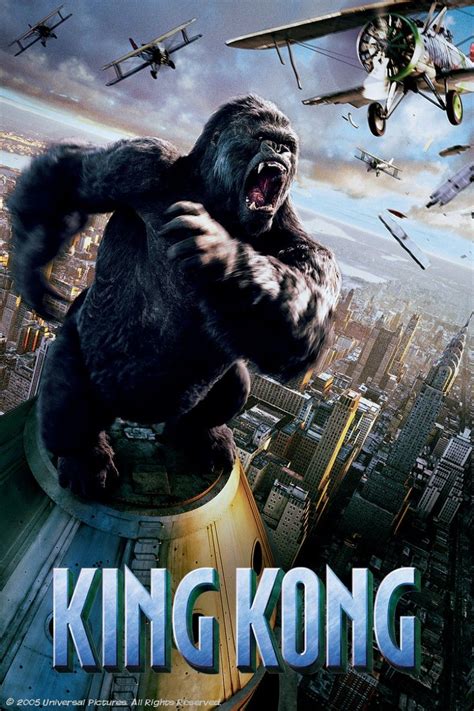 King Kong Movie Poster [2005] | King kong movie, King kong 2005, King kong