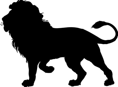 African wild dog Lion Silhouette Clip art - lion png download - 1600* ...