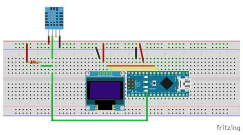 Arduino-er: Temperature & Humidity monitor using Arduino NANO + DHT11 ...