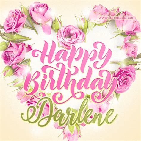 Happy Birthday Darlene GIFs - Download on Funimada.com