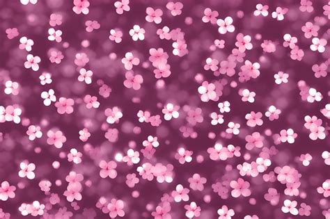 Sakura Petals Background · Creative Fabrica