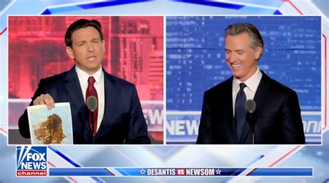 WATCH: DeSantis Shows San Francisco Poop Map During Newsom Debate