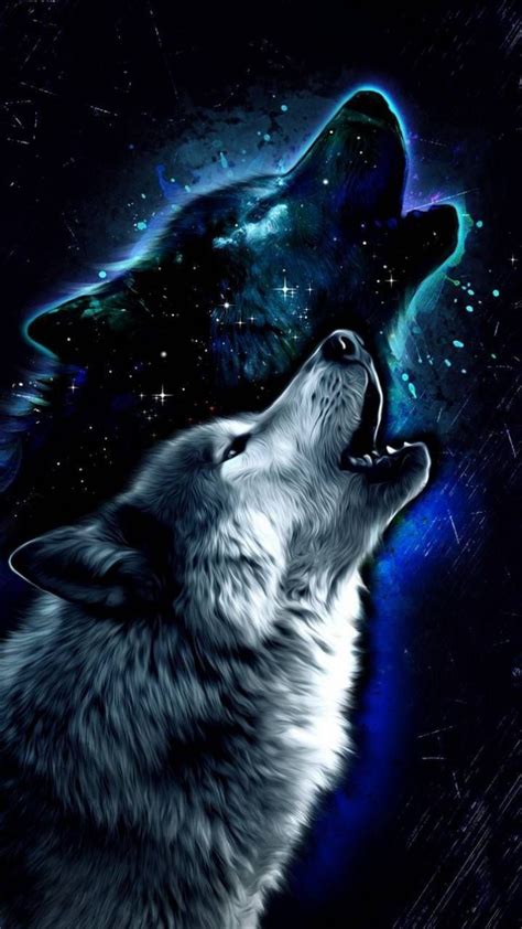 Galaxy Wolf Wallpaper - Wallpaper Sun