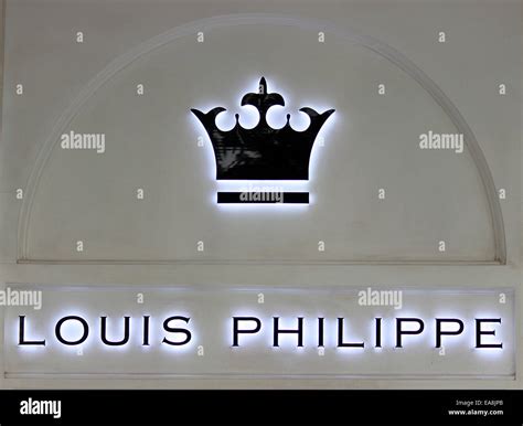 Clothes company logo louis philippe hi-res stock photography and images ...