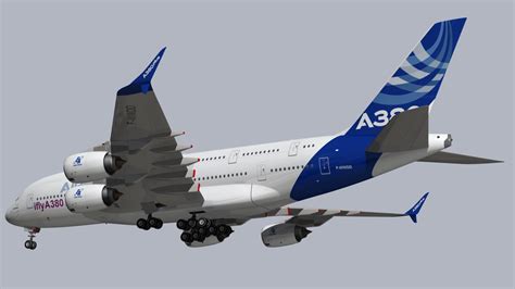 Airbus a380 3D model - TurboSquid 1247187