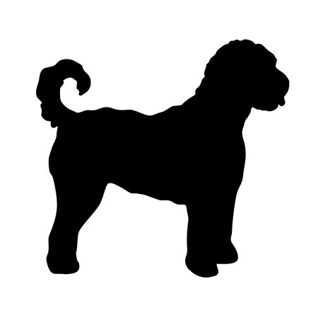 Goldendoodle Silhouette Clip-art, SVG, PDF, AI, Jpeg - Etsy